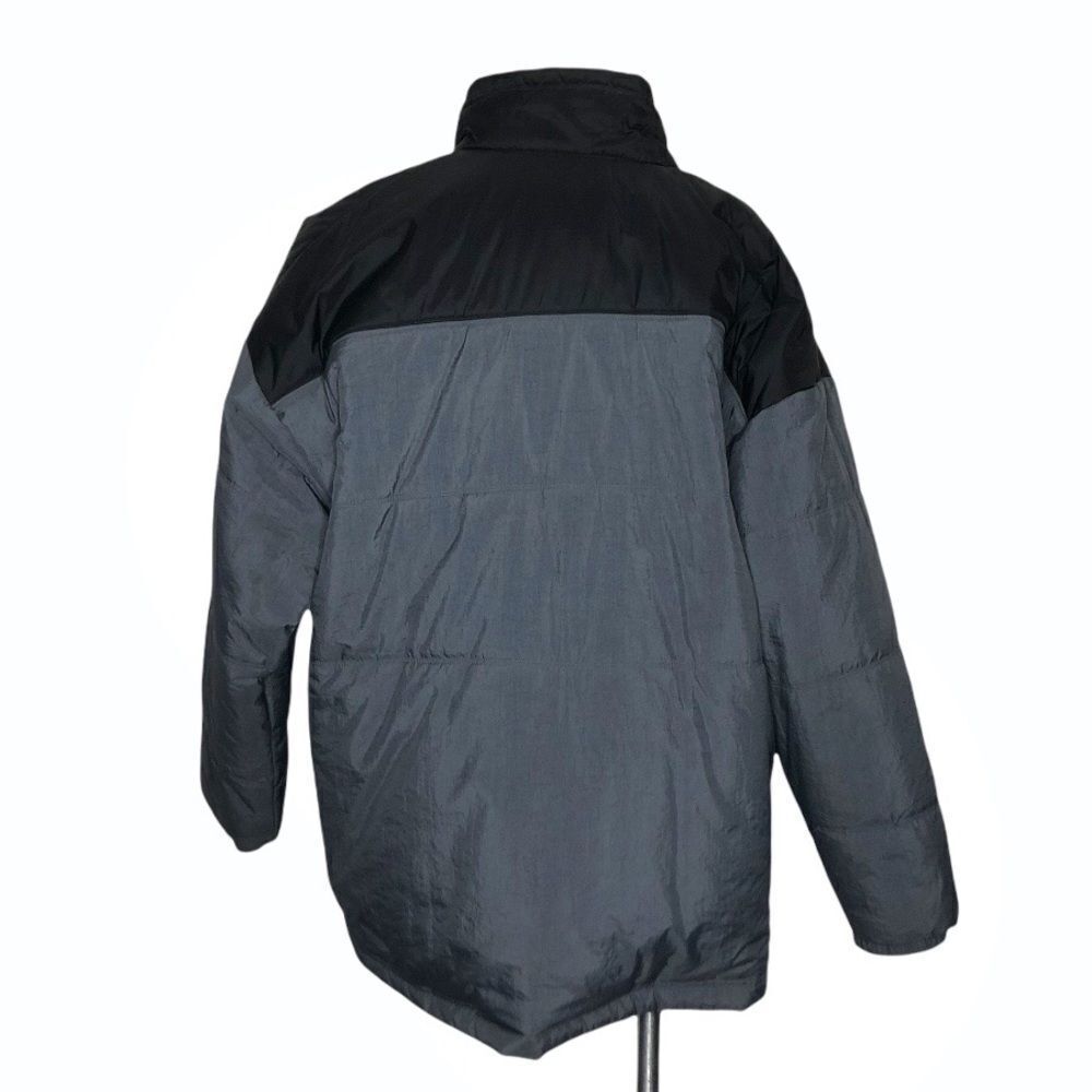 Nike Puffer Jacket Parka Grey Black Size XL - Picture 7 of 8